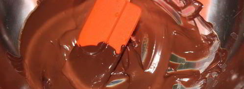 шоколадный пирог с творожной начинкой. Шаг 7