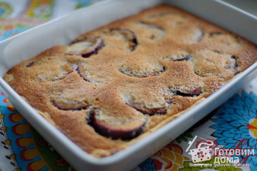 Рецепт сливовый пирог
