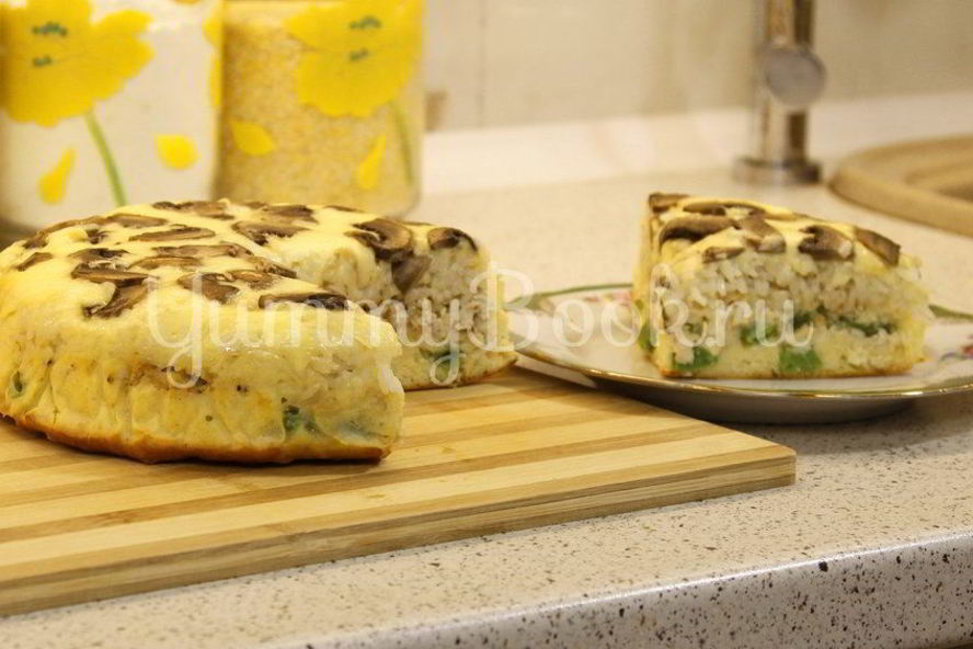 Рецепт слоеный пирог-перевертыш