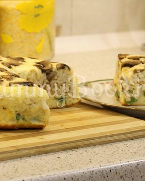 Слоеный пирог-перевертыш