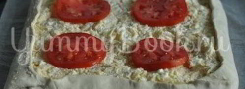 сырный пирог большой хачапури. Шаг 7