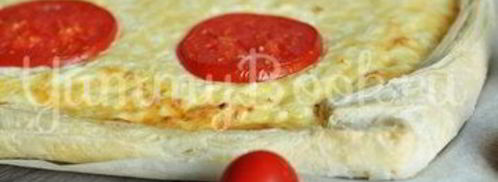 сырный пирог большой хачапури. Шаг 9