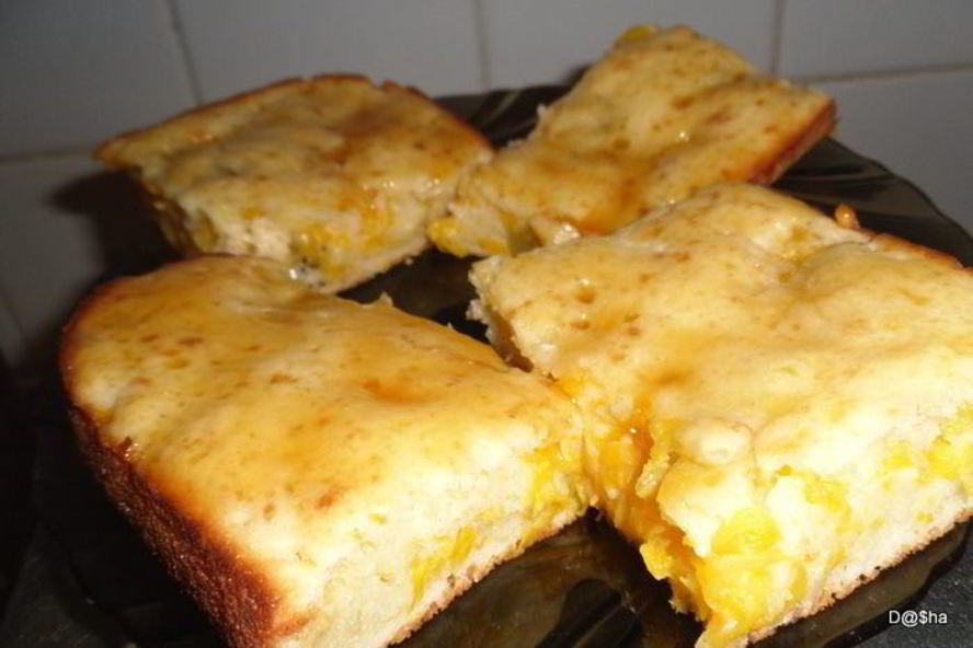 Рецепт тыквенный пирог с киви