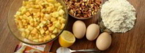 яблочный пирог с орехами рассвет. Шаг 3