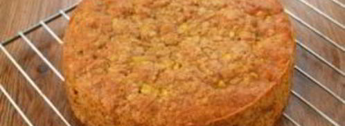 яблочный пирог с орехами рассвет. Шаг 9