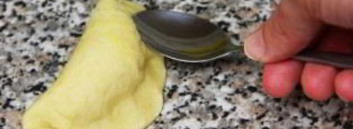 дрожжевые пирожки с творогом. Шаг 10