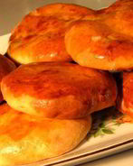 Духовые пирожки с капустой