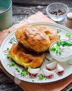 Картофельные пирожки с фаршем