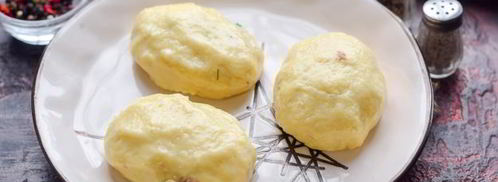 картофельные пирожки с фаршем. Шаг 12