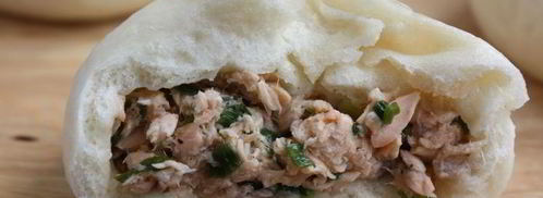 китайские пирожки с лососем. Шаг 19