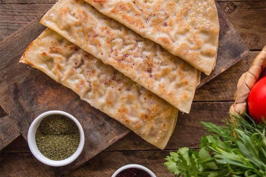 Рецепт кутабы с картошкой