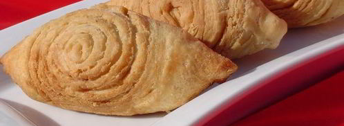 пирожки из домашнего слоеного теста из малайзии. Шаг 17