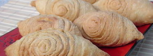 пирожки из домашнего слоеного теста из малайзии. Шаг 18