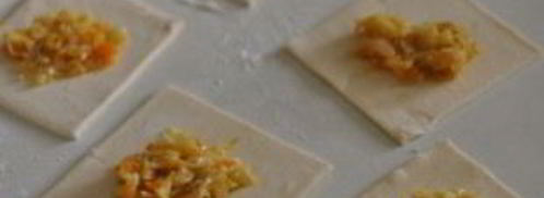 пирожки из слоеного теста с капустой. Шаг 2