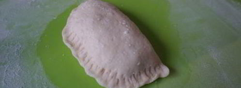 пирожки из творожного теста с яблоками. Шаг 5