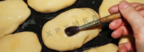 пирожки на сухом молоке дрожжевые в духовке. Шаг 23