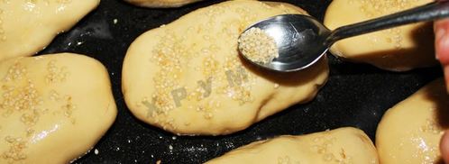 пирожки на сухом молоке дрожжевые в духовке. Шаг 24