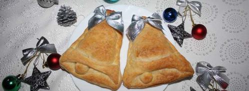 пирожки праздничные колокольчики. Шаг 5