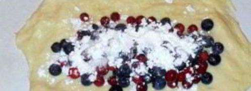 пирожки с черникой на сковороде. Шаг 6