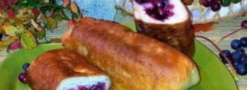 пирожки с черникой на сковороде. Шаг 9