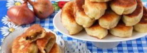 пирожки с грибами и картошкой жареные. Шаг 10