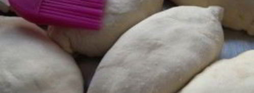 пирожки с грибами и яйцом. Шаг 7