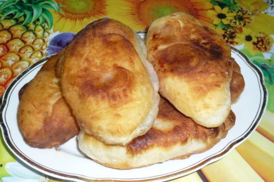 Рецепт пирожки с клубникой на кефире