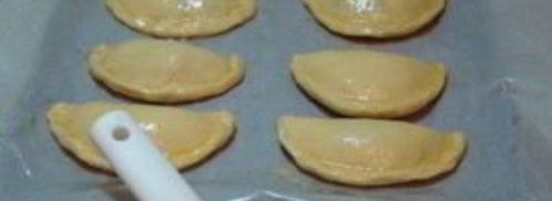 пирожки с куриным фаршем. Шаг 16