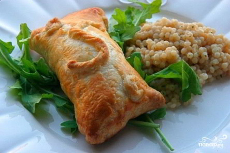 Рецепт пирожки с курицей и сыром в духовке