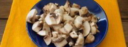 пирожки с лесными грибами. Шаг 2