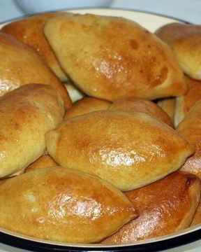 Пирожки с лисичками