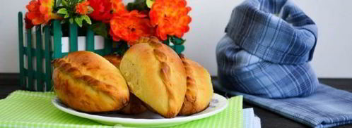 пирожки с луком и яйцом в духовке. Шаг 15