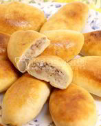 Пирожки с мясом и рисом