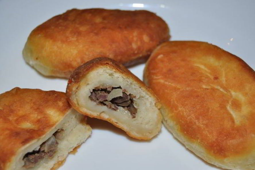 Рецепт пирожки с мясом