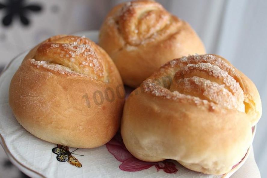 Рецепт пирожки с сахаром и маслом