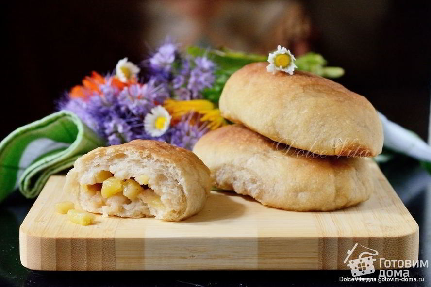 Рецепт пирожки с яблоками