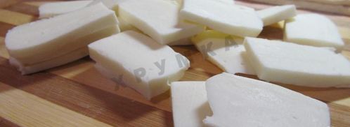 пирожки слоеные конвертики с сыром и ветчиной. Шаг 2