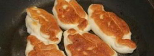 пирожки жареные с повидлом. Шаг 5