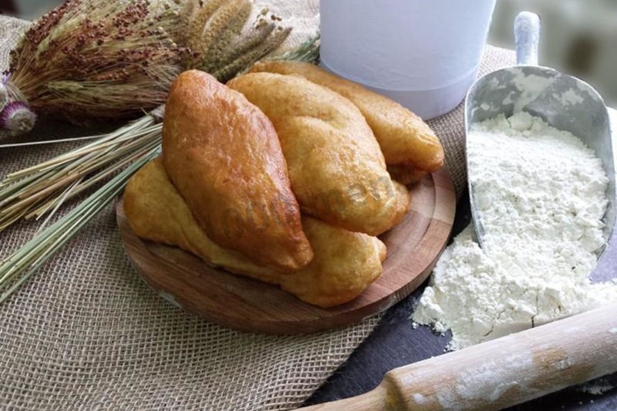 Рецепт пирожки жареные во фритюре с мясным фаршем и укропом