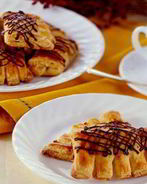 Простые пирожки с шоколадом