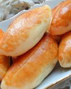 Сибирские пирожки с тыквой и калиной