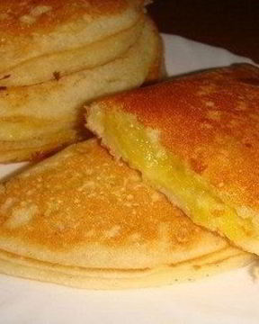 Творожные блины-пирожки с начинкой