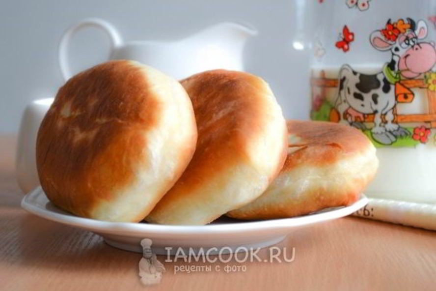 Рецепт жареные пирожки на кефире