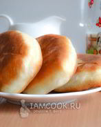 Жареные пирожки на кефире