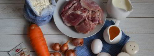 жареные пирожки с мясом на сковороде. Шаг 2