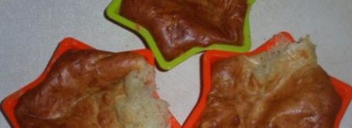 бананово-творожные пирожные с мандариновыми цукатами. Шаг 3