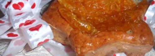 бананово-творожные пирожные с мандариновыми цукатами. Шаг 5