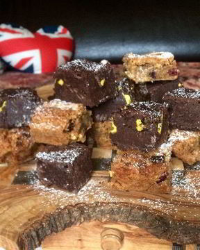 Блонди — белый брауни