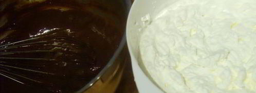 брауни и шоколадный парфе. Шаг 12