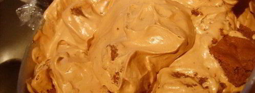 брауни и шоколадный парфе. Шаг 14